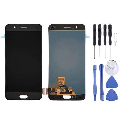 For OnePlus 5 with Digitizer Full Assembly OEM LCD Screen (Black)