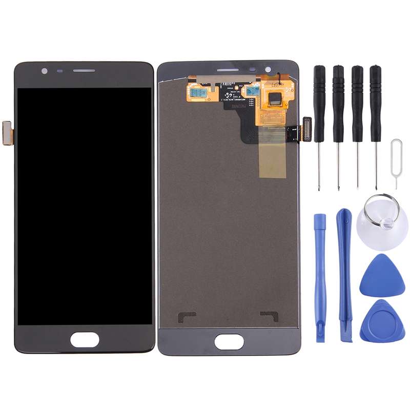 For OnePlus 3 (A3000 Version) with Digitizer Full Assembly OEM LCD Screen (White)