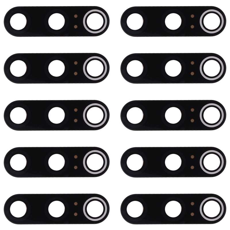 10 PCS Back Camera Lens for Xiaomi Mi 9(Black)