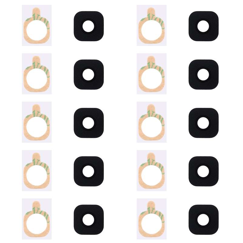 For Galaxy A9 10pcs Back Camera Lens Cover with Sticker