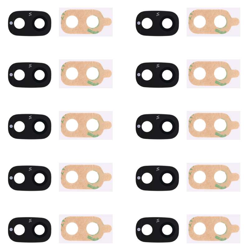 For Galaxy J7 Pro 10pcs Back Camera Lens Cover with Sticker