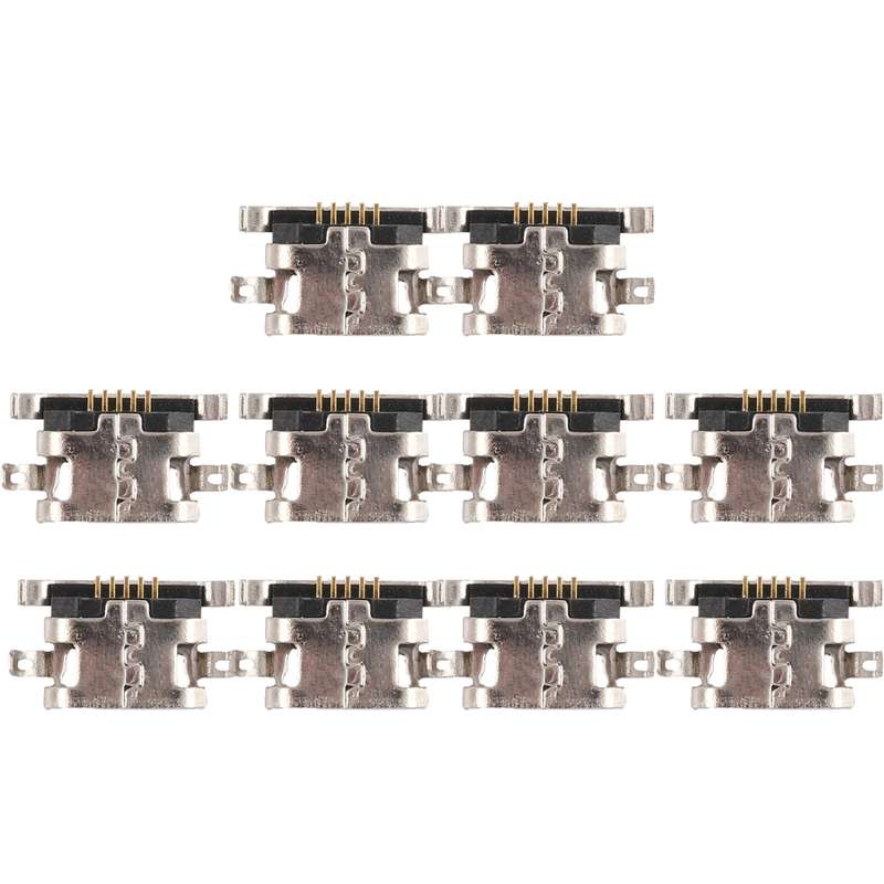 10 PCS Charging Port Connector for Xiaomi Redmi 6 Pro / Redmi Note 4 / Redmi Note 4X / Redmi 4 Prime