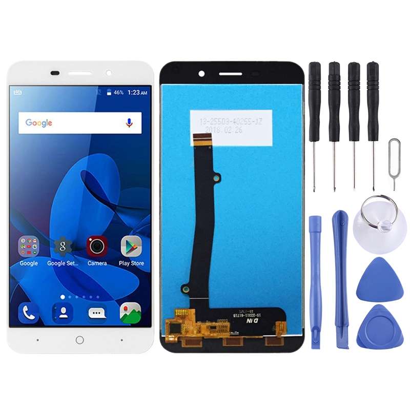 OEM LCD Screen for ZTE Blade A602 with Digitizer Full Assembly (Black)