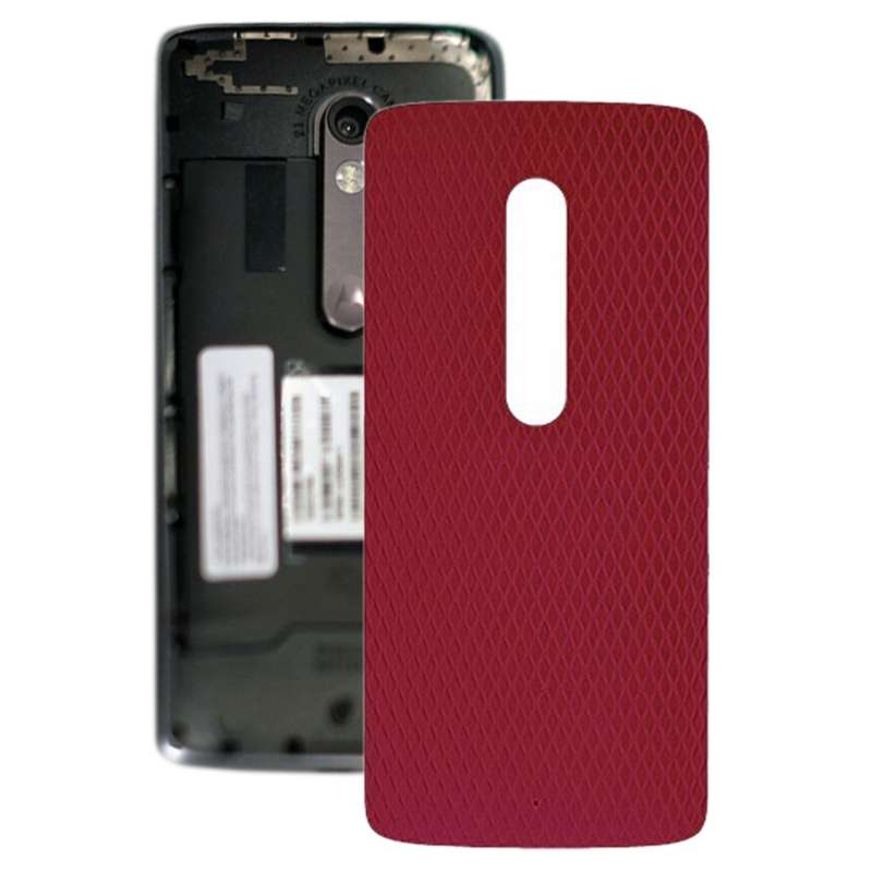 Battery Back Cover for Motorola Moto X Play XT1561 XT1562(Black)