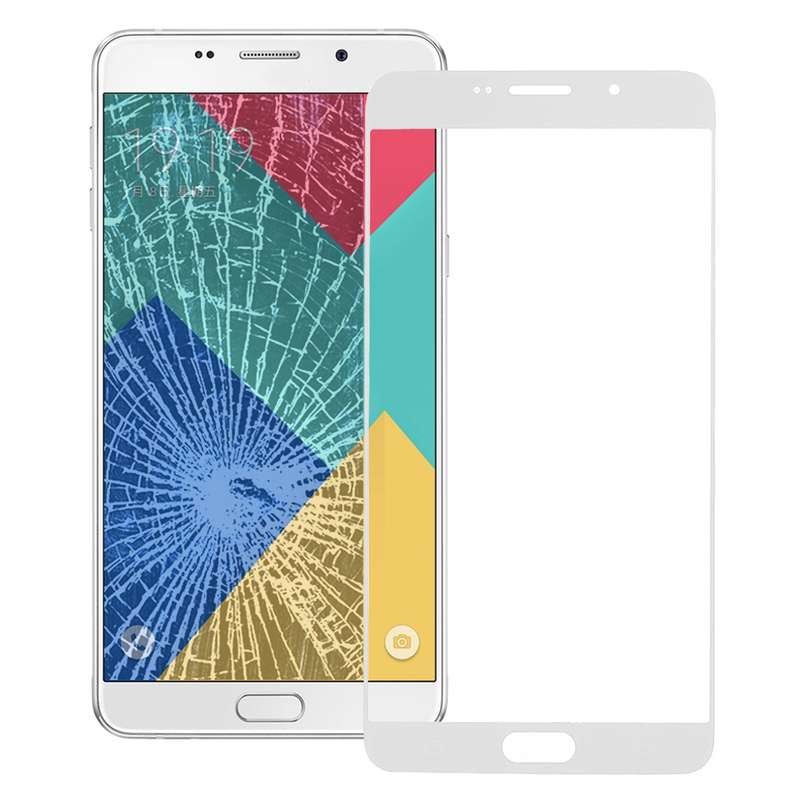 For Galaxy A9 (2016) / A900 Front Screen Outer Glass Lens (Gold)