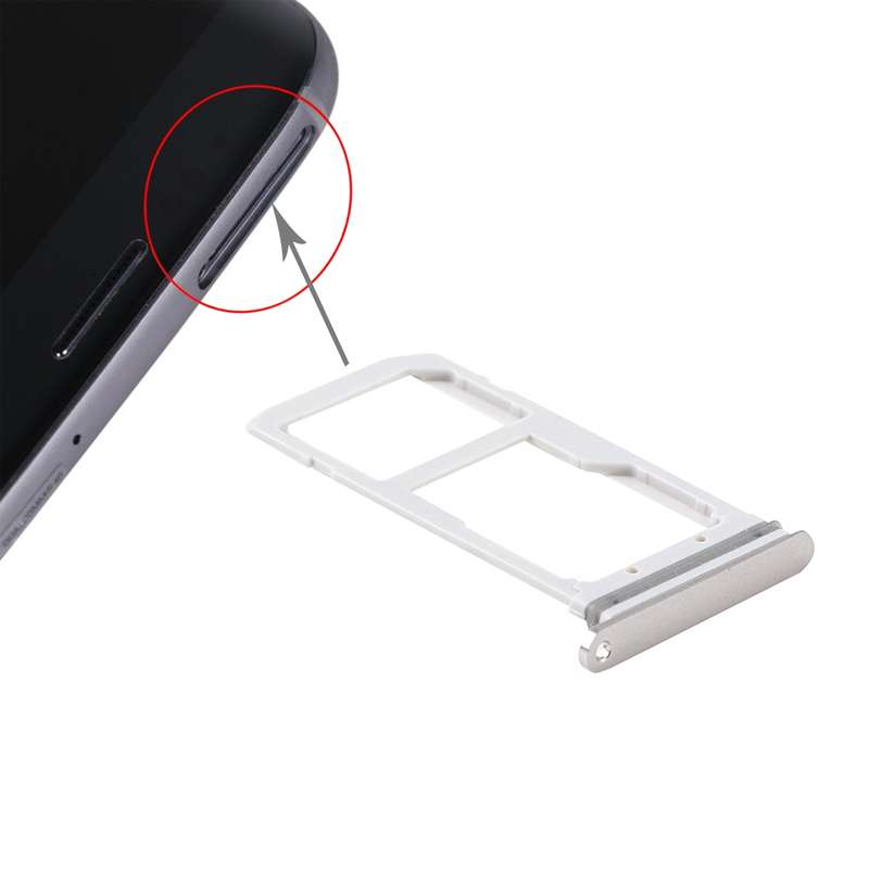 For Galaxy S7 / G930 Card Tray (1 x SIM Card Tray + 1x SD Card Tray) (Grey)