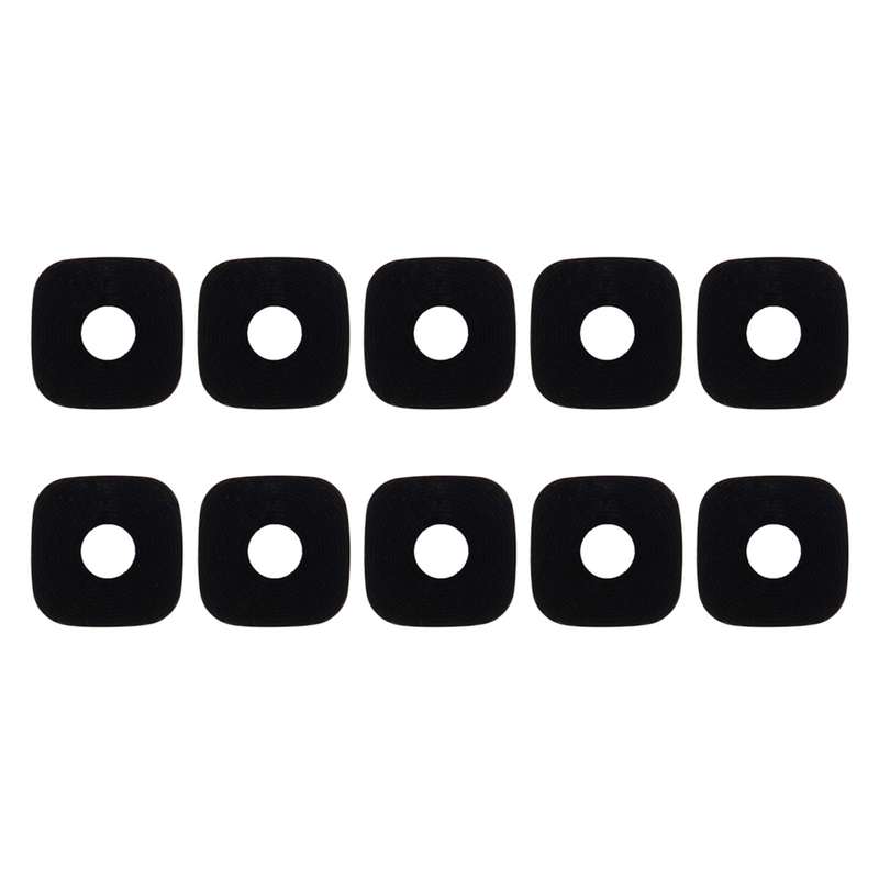 For Galaxy C9 Pro / C9000 10pcs Back Camera Lens(Black)