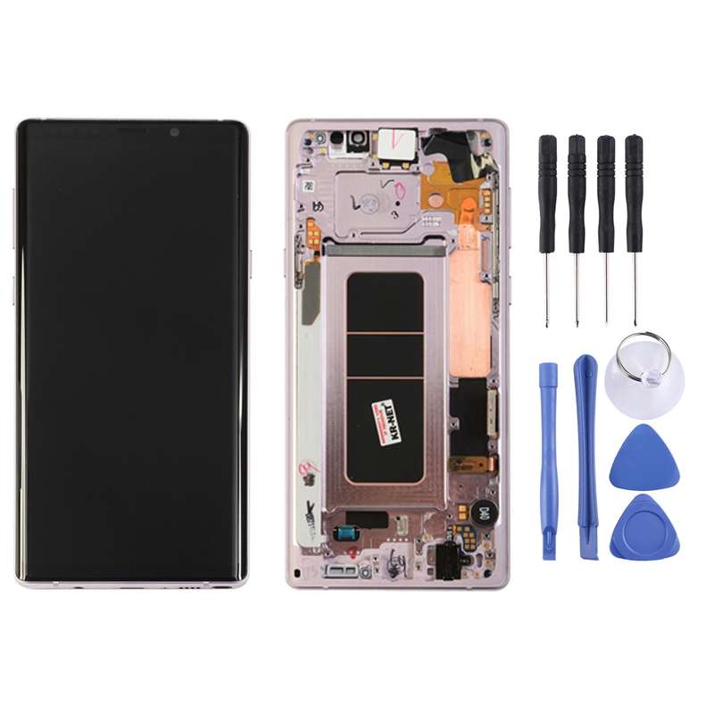 LCD Screen and Digitizer Full Assembly with Frame for Galaxy Note9 / N960A / N960F / N960V / N960T /