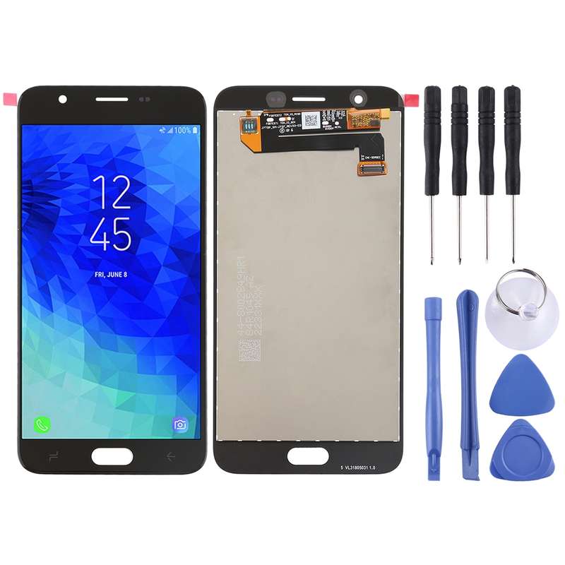 OEM LCD Screen for Galaxy J7 (2018) / J737 with Digitizer Full Assembly (Grey)