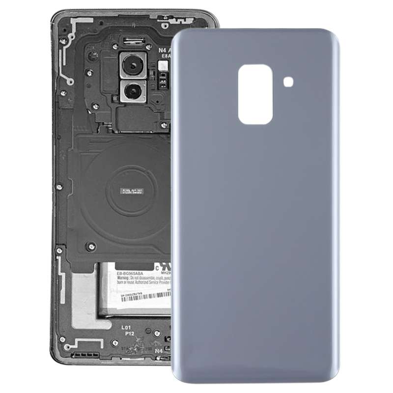 For Galaxy A8+ (2018) / A730 Back Cover (Grey)