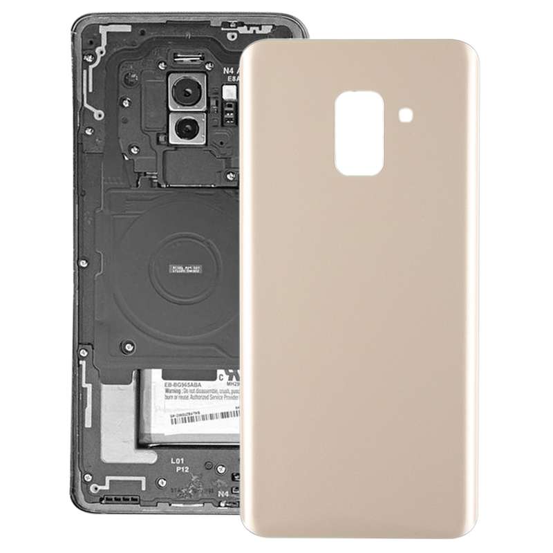 For Galaxy A8+ (2018) / A730 Back Cover (Grey)