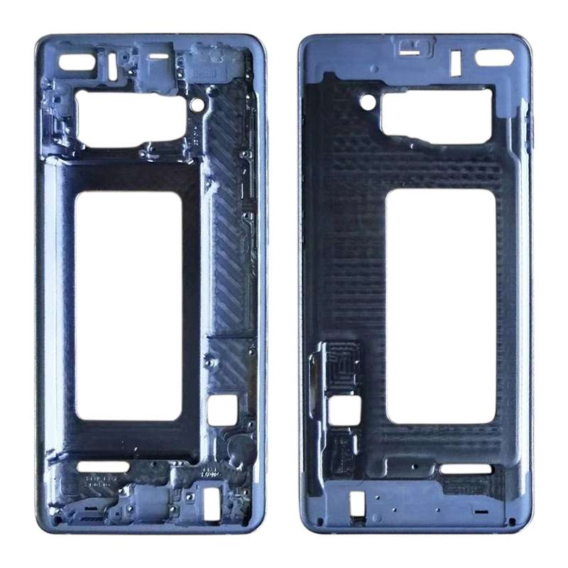 For Galaxy S10+ Front Housing LCD Frame Bezel Plate (Blue)