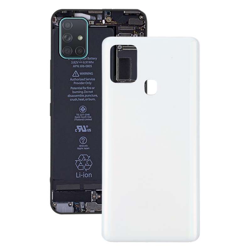 For Samsung Galaxy A21s Battery Back Cover (Black)