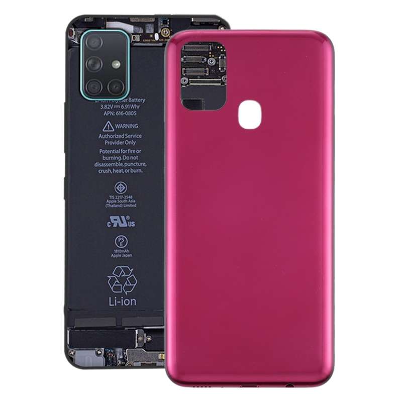For Samsung Galaxy M31 / Galaxy M31 Prime Battery Back Cover (Black)