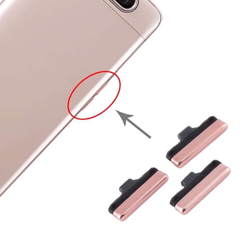 For Samsung Galaxy A80 Power Button and Volume Control Button(Black)
