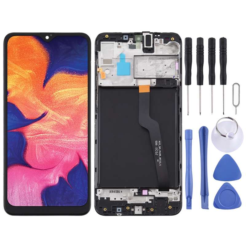 OEM LCD Screen for Samsung Galaxy A10 / SM-A105F (Single Card Version) Digitizer Full Assembly with