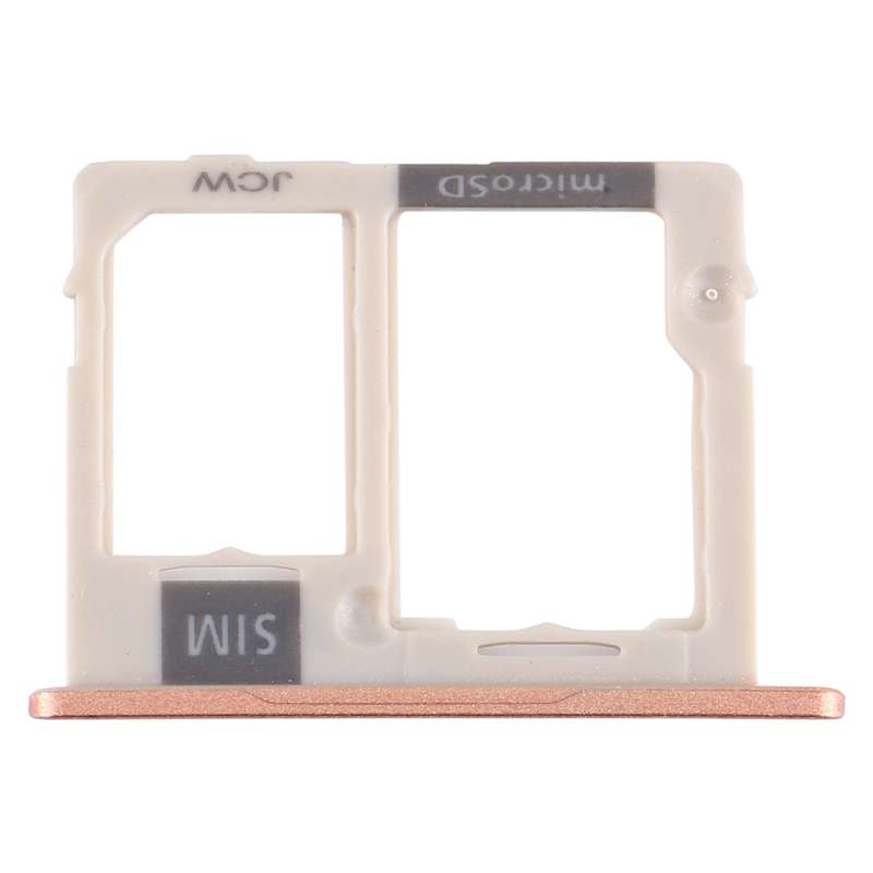 For Samsung Galaxy Tab A 10.1 (2019) / SM-T515 SIM Card Tray + Micro SD Card Tray (Black)