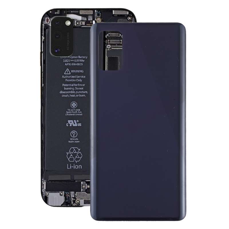 For Samsung Galaxy A41 Battery Back Cover (Blue)