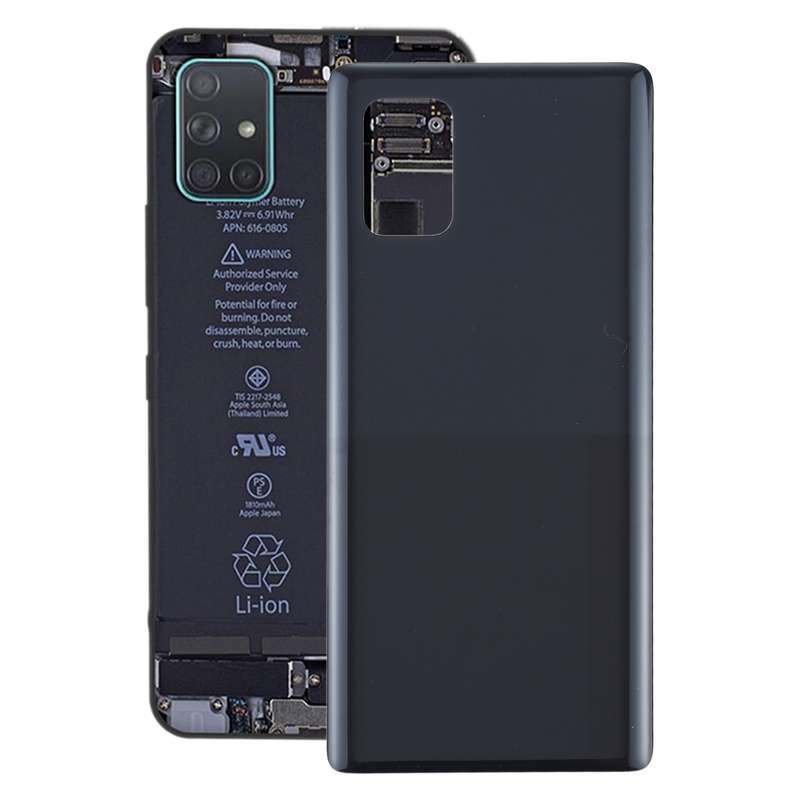For Samsung Galaxy A71 5G SM-A716 Battery Back Cover (Blue)