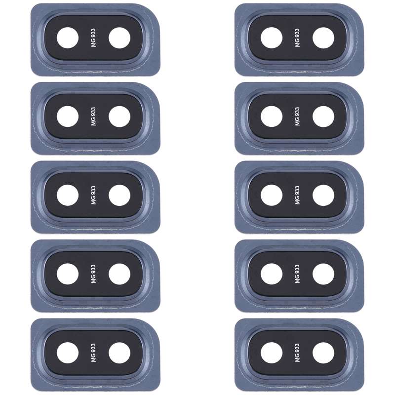 For Samsung Galaxy A10 10pcs Camera Lens Cover (Black)