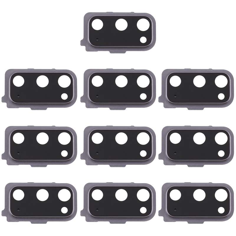 For Samsung Galaxy S20 10pcs Camera Lens Cover (Black)