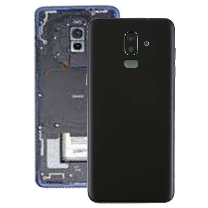 For Galaxy J8 (2018), J810F/DS, J810Y/DS, J810G/DS Back Cover with Side Keys & Camera Lens (Gold)