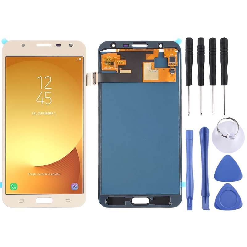 TFT LCD Screen for Galaxy J7 Neo, J701F/DS, J701M With Digitizer Full Assembly (Black)