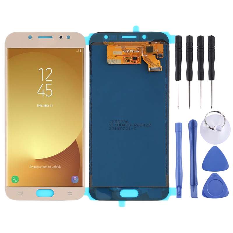 TFT LCD Screen for Galaxy J7 (2017), J730F/DS, J730FM/DS With Digitizer Full Assembly (Black)