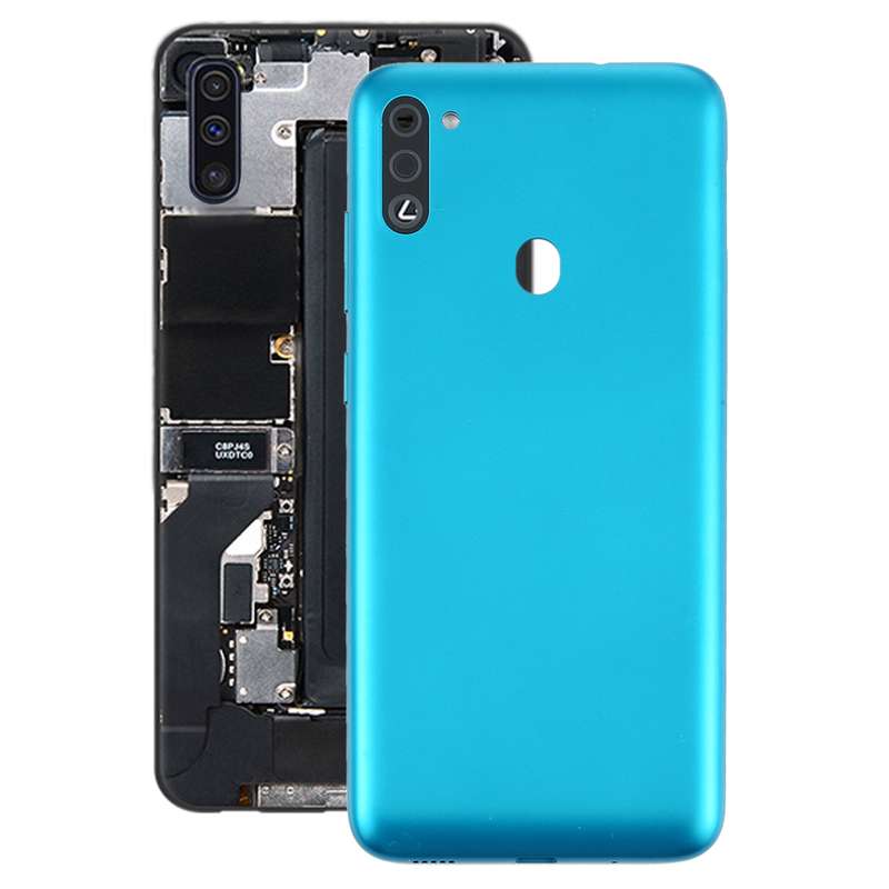 For Samsung Galaxy M11 SM-M115F Battery Back Cover (Black)