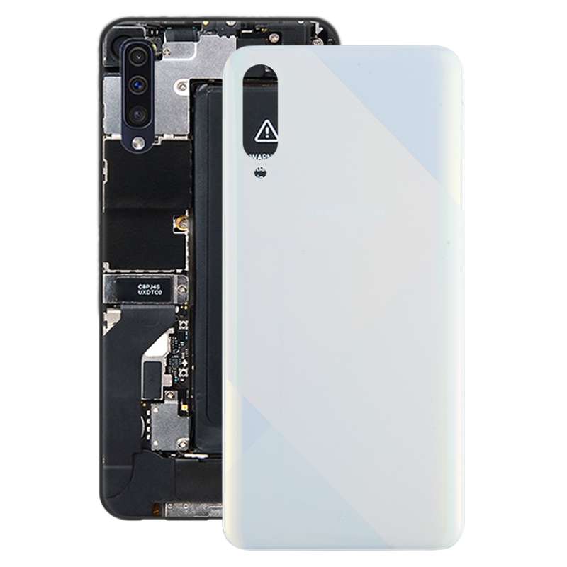 For Samsung Galaxy A50s SM-A507F Battery Back Cover (White)