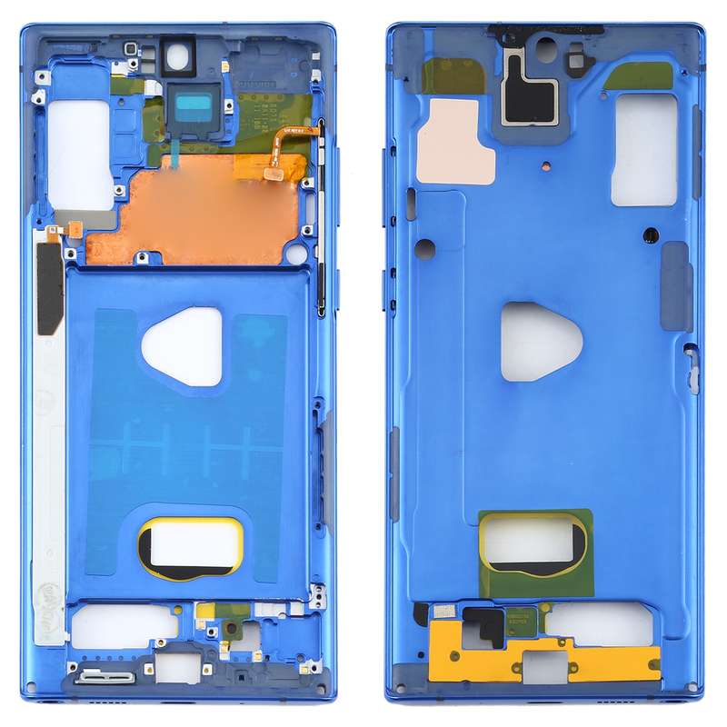 For Samsung Galaxy Note10+ 5G SM-N976F Middle Frame Bezel Plate (Blue)