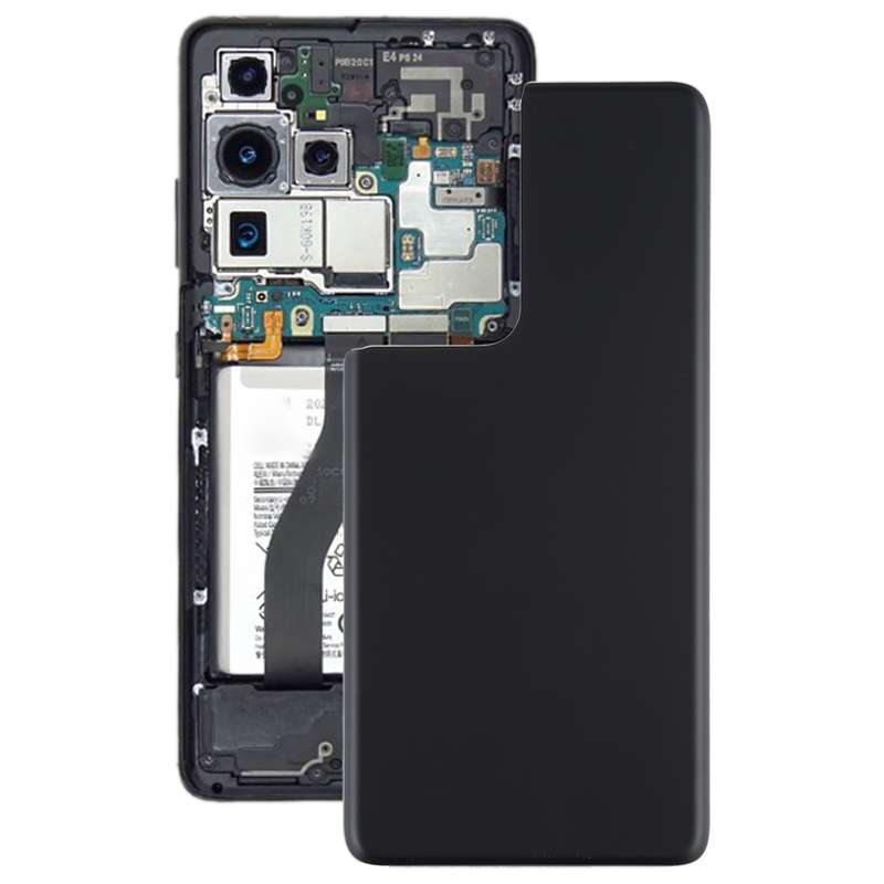 For Samsung Galaxy S21 Ultra 5G Battery Back Cover (Silver)