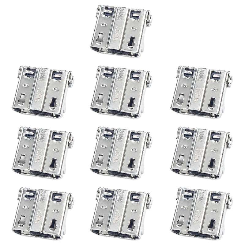10pcs Charging Port Connector for Galaxy S4 / E250S / E250K / E300S / E300L / S4 Zoom SM-C101