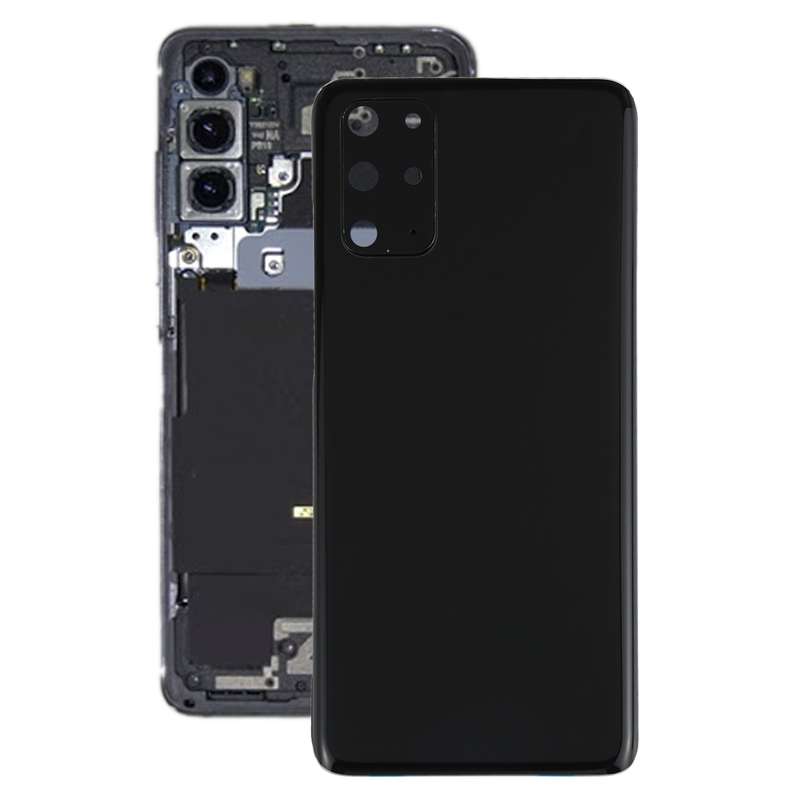For Samsung Galaxy S20+ Battery Back Cover with Camera Lens Cover (Grey)