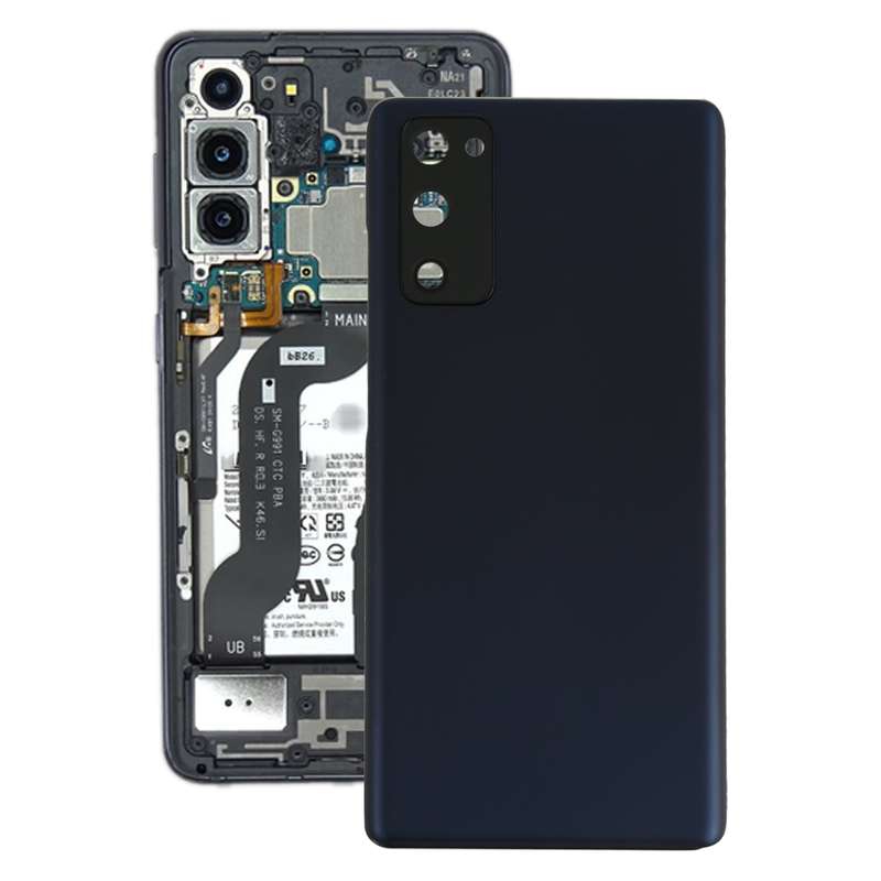 For Samsung Galaxy S20 FE Battery Back Cover with Camera Lens Cover (Purple)