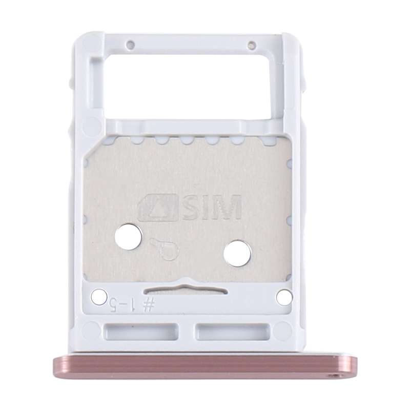 For Samsung Galaxy Tab S7 SM-T870/T875 SIM Card Tray + Micro SD Card Tray (Pink)