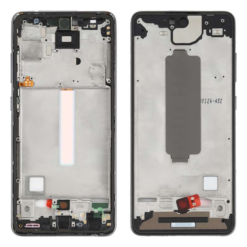 For Samsung Galaxy A52 Middle Frame Bezel Plate (Black)
