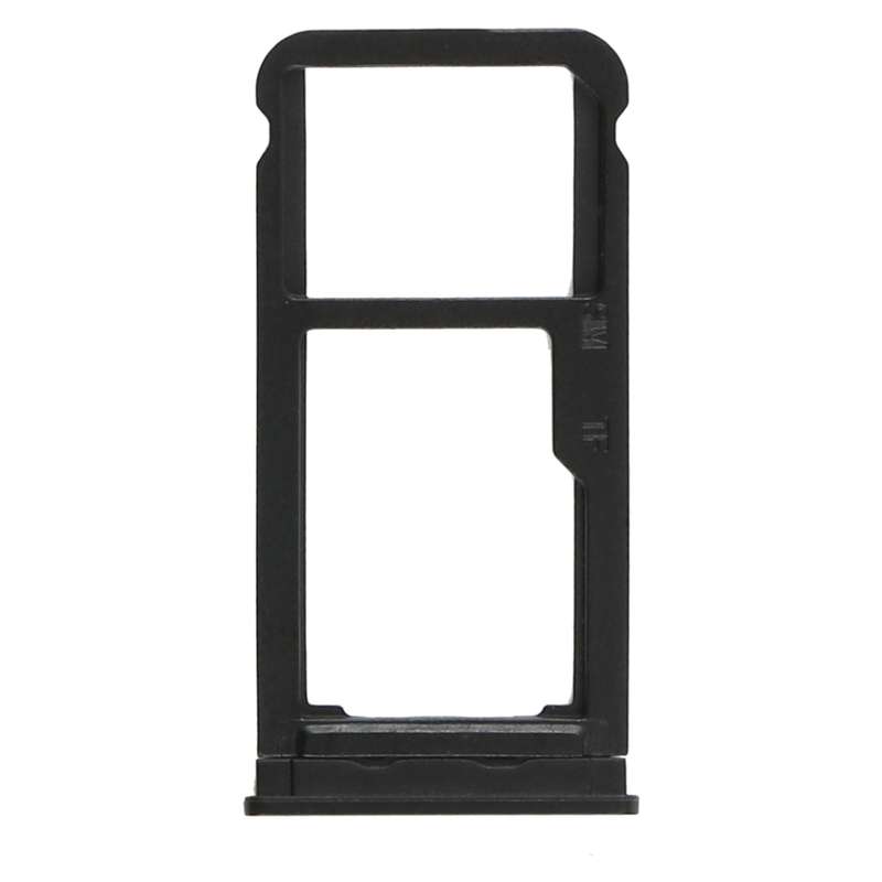 For Samsung Galaxy Tab A 8.0 2019 SM-T295 SIM Card Tray + Micro SD Card Tray (Black)