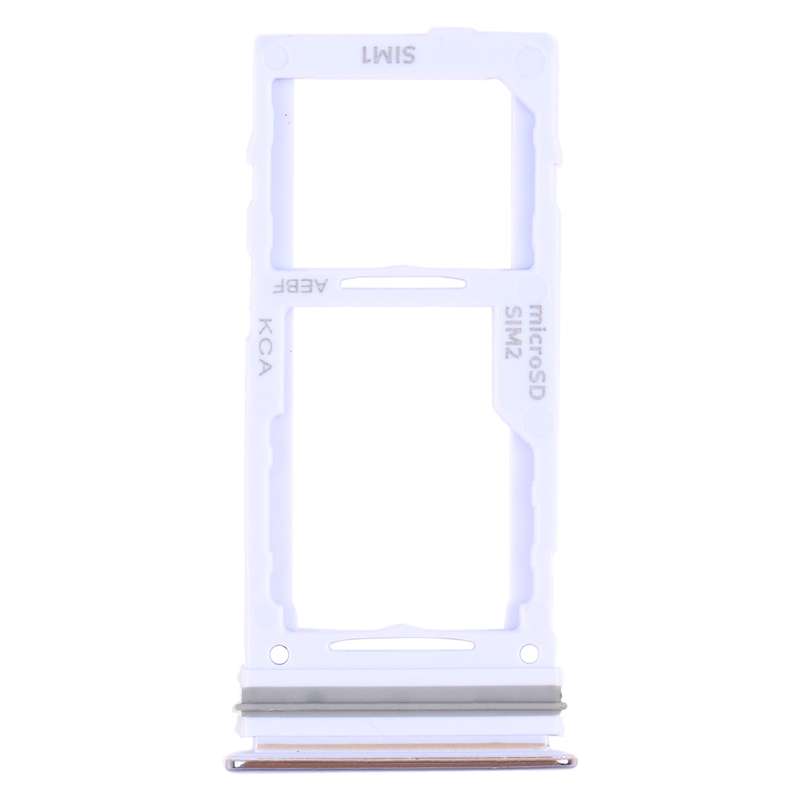 For Samsung Galaxy A52 SM-A525 SIM Card Tray + SIM Card Tray / Micro SD Card Tray (Black)