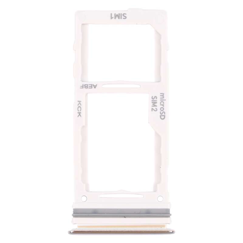 For Samsung Galaxy A52 SM-A525 SIM Card Tray + SIM Card Tray / Micro SD Card Tray (Black)