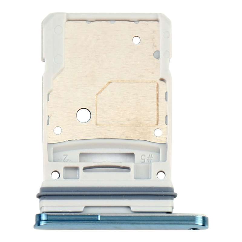 For Samsung Galaxy S20 FE 5G SM-G781B SIM Card Tray + Micro SD Card Tray (Blue)