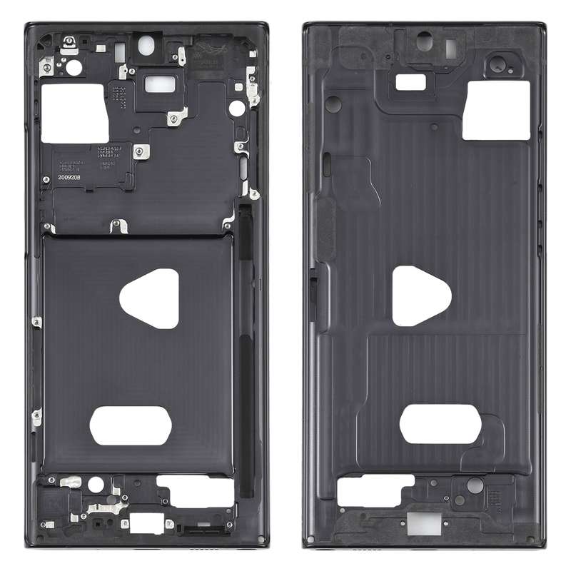 For Samsung Galaxy Note20 Ultra Single Middle Frame Bezel Plate (Black)