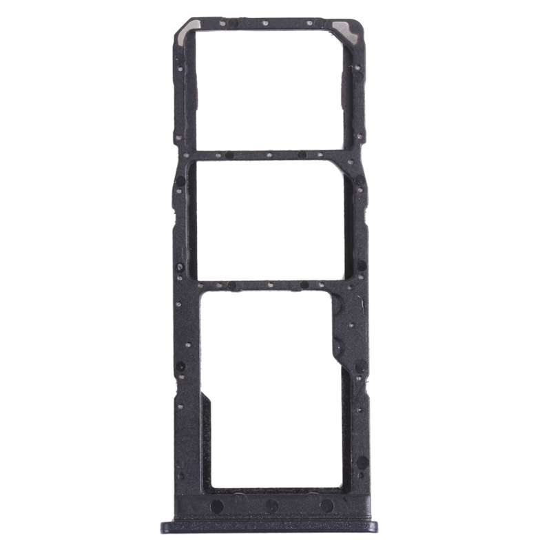 For Samsung Galaxy M12 SM-M127 SIM Card Tray + SIM Card Tray + Micro SD Card Tray (Blue)