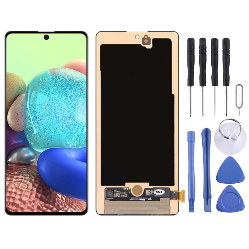 Original Super AMOLED LCD Screen for Samsung Galaxy A71 (5G) SM-A716 With Digitizer Full Assembly