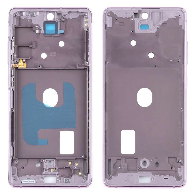 For Samsung Galaxy S20 FE Middle Frame Bezel Plate With Accessories (Black)