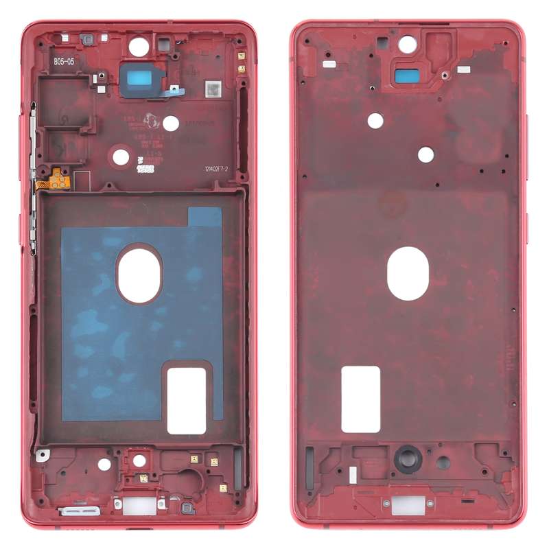 For Samsung Galaxy S20 FE Middle Frame Bezel Plate With Accessories (Black)