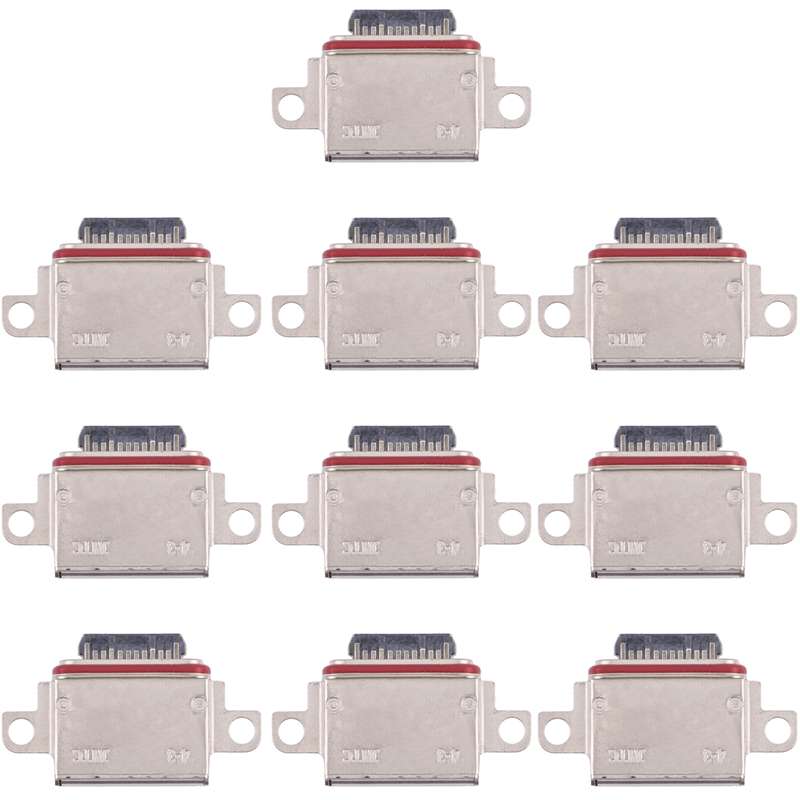 10pcs Charging Port Connector for Samsung Galaxy Note20 / Note20 5G SM-N980F, SM-N980F/DS, SM-N981B,