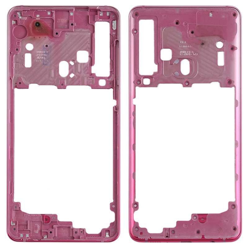 For Galaxy A9 (2018) Middle Frame Bezel Plate (Rose Gold)