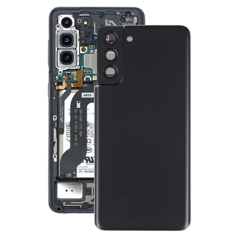 For Samsung Galaxy S21+ 5G Battery Back Cover with Camera Lens Cover (Purple)