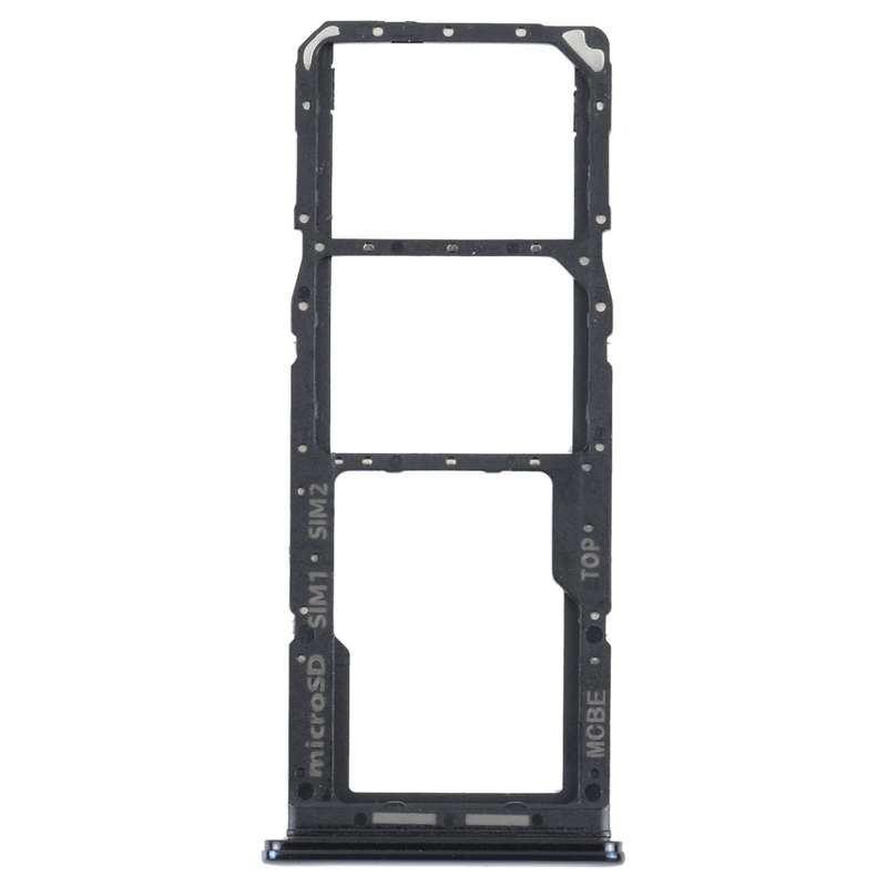 For Samsung Galaxy M32 SM-M325 SIM Card Tray + SIM Card Tray + Micro SD Card Tray (Blue)